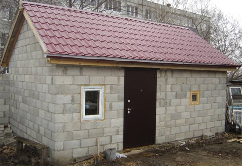 Баня своими руками из блоков — керамзитобетонных, газосиликатных: плюсы и минусы материала, пошаговая инструкция с фото и видео проекта